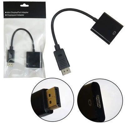 Кабель-переходник аудио-видео PREMIER H105, DisplayPort (m) - HDMI (f) , ver 1.2, ver 1.4, 0.15м, черный - фото 1 - id-p223012018