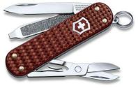 Складной нож Victorinox Classic Precious Alox, функций: 5, 58мм, коричневый , коробка подарочная