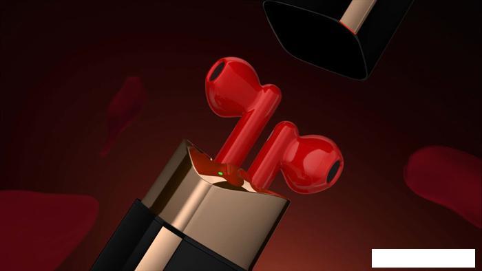 Наушники Huawei FreeBuds Lipstick (красный) - фото 4 - id-p224706778