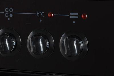 Газовая плита Лысьва ЭГ 401 МС-2у, электрическая духовка, без крышки, сталь, черный - фото 10 - id-p224221755