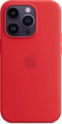 Чехол (клип-кейс) Apple Silicone Case with MagSafe, для Apple iPhone 14 Pro, красный [mptg3fe/a] - фото 1 - id-p224494183