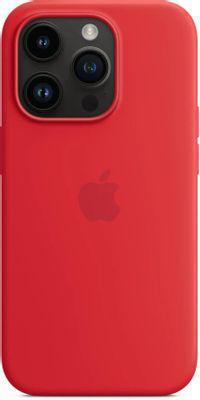 Чехол (клип-кейс) Apple Silicone Case with MagSafe, для Apple iPhone 14 Pro, красный [mptg3fe/a] - фото 4 - id-p224494183