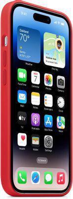 Чехол (клип-кейс) Apple Silicone Case with MagSafe, для Apple iPhone 14 Pro, красный [mptg3fe/a] - фото 6 - id-p224494183