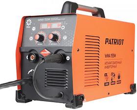 PATRIOT 605302140 Полуавтомат сварочный инверторный WMA 155M MIG/MAG/MMA, полуавтоматическая сварка в среде