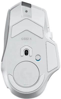 Мышь Logitech G502 X Lightspeed, игровая, оптическая, беспроводная, USB, белый [910-006228] - фото 6 - id-p224514072