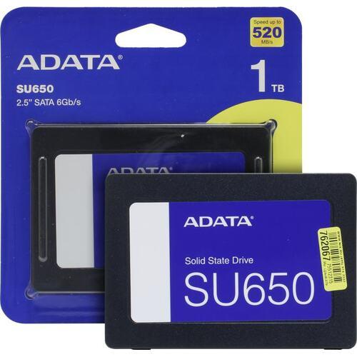 Накопитель SSD A-Data SATA III 1Tb ASU650SS-1TT-R Ultimate SU650 2.5" - фото 1 - id-p220480683