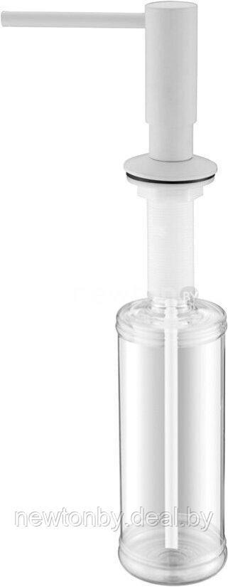 Дозатор для жидкого мыла Paulmark Decus D004-431(WH) (белый/белый матовый) - фото 1 - id-p224814327