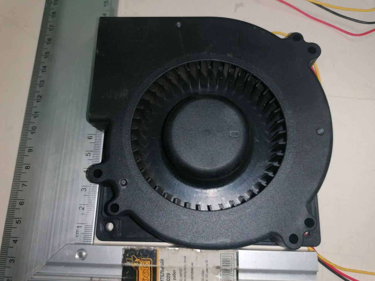 Вентилятор обдува индукционной варочной панели Sunon PMB1212PLB3-A постоянный ток 12 V 120x120x32 (Разборка) - фото 2 - id-p224814332