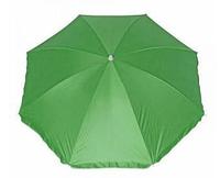 Зонт пляжный от солнца GREEN GLADE A0013 зеленый зонтик садовый большой с наклоном