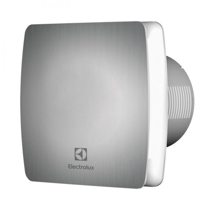 Настенный вытяжной вентилятор Electrolux Argentum EAFA-150TH бесшумный бытовой осевой с таймером для кухни - фото 1 - id-p224653292