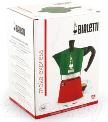 Гейзерная кофеварка Bialetti Moka Express 5323/NP - фото 4 - id-p224816502