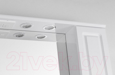 Шкаф с зеркалом для ванной Style Line Олеандр-2 120 - фото 3 - id-p224814974