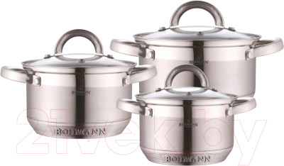 Набор кухонной посуды Bohmann BH-0715 - фото 1 - id-p224815051