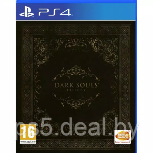 PS4 Уценённый диск обменный фонд Dark Souls Trilogy для PlayStation 4 / Dark Souls Трилогия ПС4 - фото 1 - id-p224816852