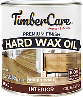 ЗАЩИТНОЕ МАСЛО С ТВЕРДЫМ ВОСКОМ TimberCare Hard Wax Oil, прозрачное матовое, банка 0,75 л