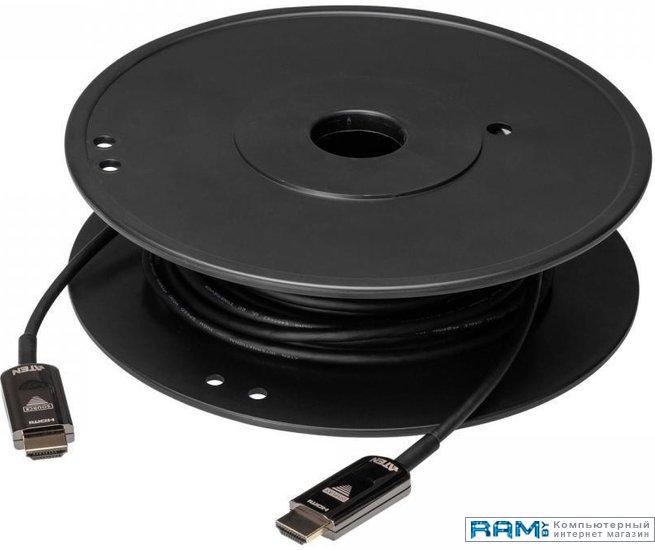 Кабель Aten HDMI - HDMI VE781020 (20 м, черный) - фото 1 - id-p224817584