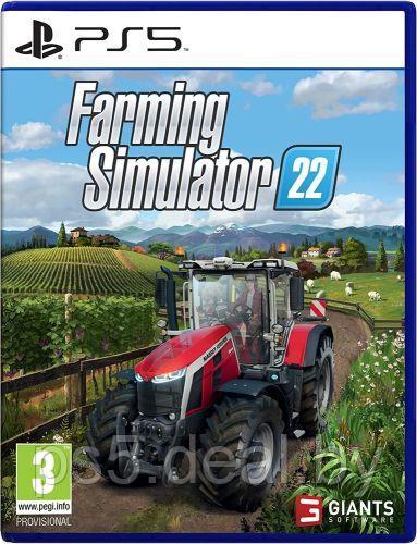 Уцененный диск - обменный фонд Farming Simulator 22 для PlayStation 5 / Симулятор Фермера 2022 ПС5 - фото 1 - id-p224816860