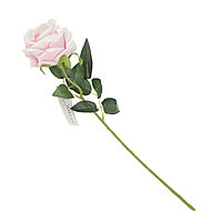 Цветок искусственный "Розовая роза" 50 см PM-M  58350-03