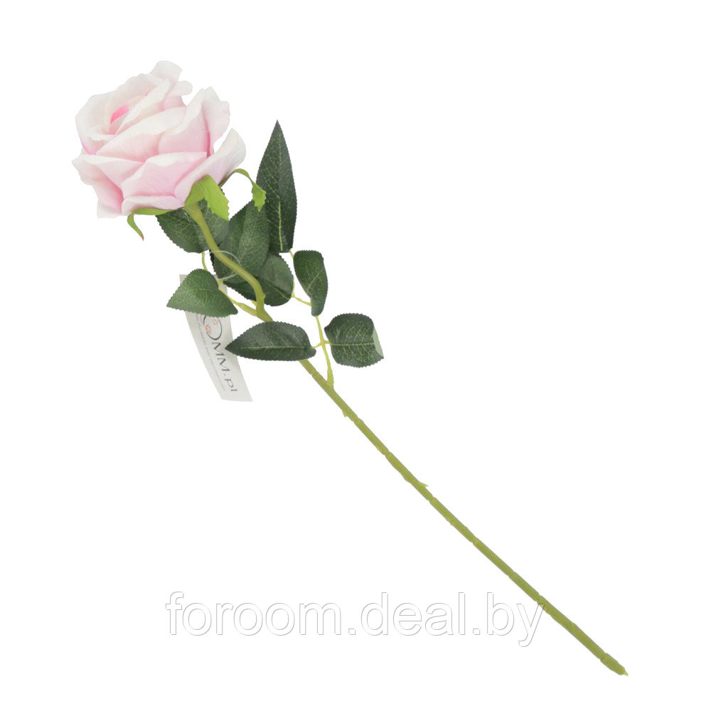 Цветок искусственный "Розовая роза" 50 см PM-M 58350-03 - фото 1 - id-p224817355