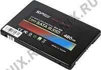 SSD 480 Gb SATA 6Gb/s Silicon Power Slim S55 SP480GBSS3S55S25 2.5" TLC