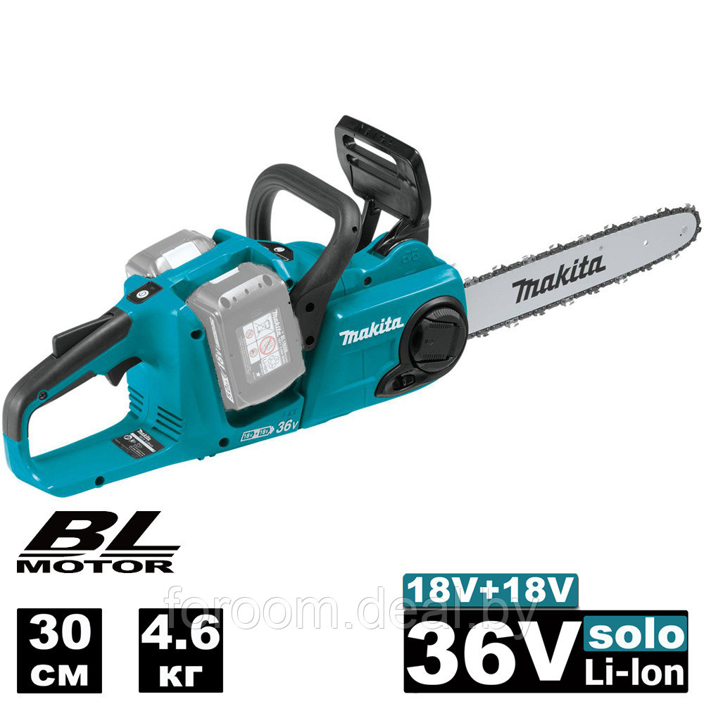 Пила цепная аккумуляторная DUC303Z (DUC 303 Z) MAKITA - фото 1 - id-p224817765