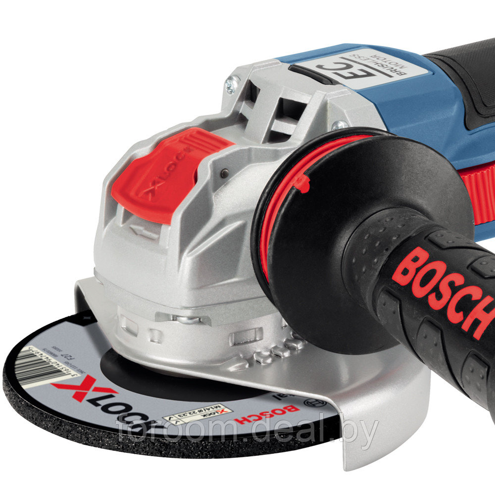 Угловая шлифмашина аккумуляторная GWX 18V-10 C Professional BOSCH (06017B0200) - фото 2 - id-p224817772