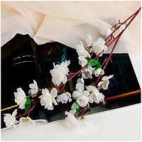 Цветок искусственный "Сакура нежная белая" 65 см СимаГлобал  701091