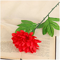 Цветок искусственный "Пион красный" 46 см СимаГлобал  652049
