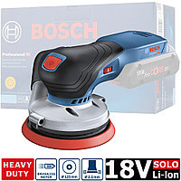 Эксцентриковая шлифмашина аккумуляторная GEX 18V-125 Professional BOSCH (0601372201)