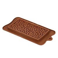 Форма для шоколада 20x10,3x(h)0,9см "Сердечки" Market Union  DA0546