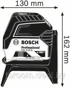 Уровень лазерный BOSCH GCL 2-15 G Professional (0601066J00) - фото 7 - id-p224817898