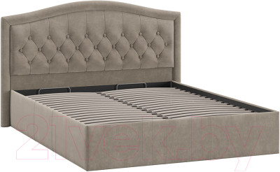 Двуспальная кровать ТриЯ Адель универсальный тип 1 с ПМ 160x200 - фото 3 - id-p224819432