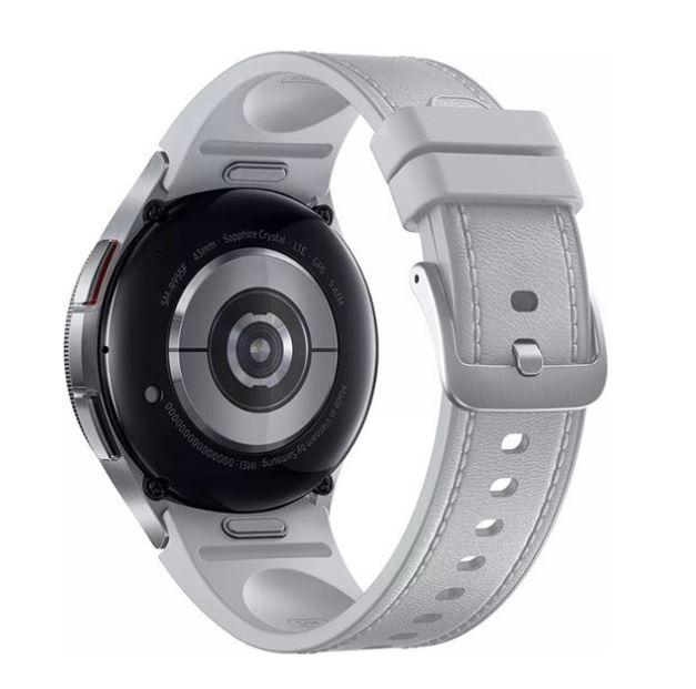 Умные часы Samsung Galaxy Watch6 Classic 43 мм Серебристый - фото 5 - id-p224820920