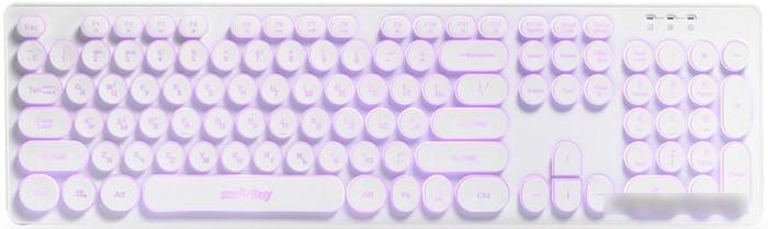 Клавиатура SmartBuy One 328 (белый) - фото 3 - id-p224821126