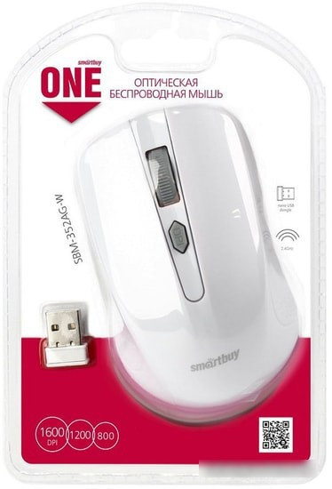 Мышь SmartBuy One SBM-352AG-W - фото 3 - id-p224821180