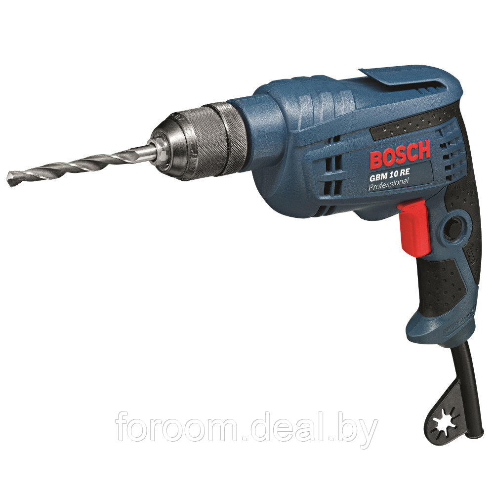 Дрель безударная GBM 10 RE Professional BOSCH (0601473600) - фото 2 - id-p224821655