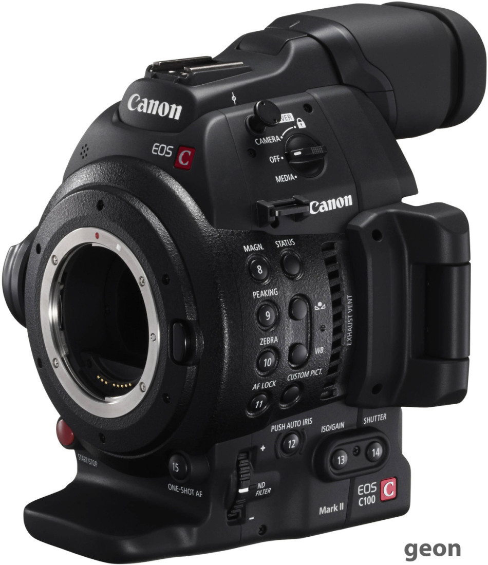 Видеокамера Canon EOS C100 Mark II