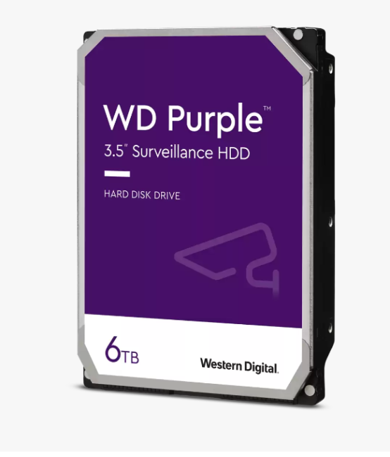 Жесткий диск WD Purple 6TB WD64PURZ - фото 1 - id-p224822646
