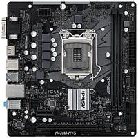 Материнская плата ASRock H470M-HVS Soc-1200 (H470) PCI-Ex16 PCI-Ex1 2xDDR4 2933MHz VGA+HDMI mATX RTL