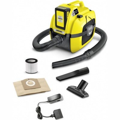 Хозяйственный пылесос Karcher WD 1 Compact Battery 1.198-301.0 - фото 1 - id-p224826252