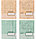 Тетрадь школьная А5, 18 л. на скобе «Фактура бежевая, зеленая» 162*202 мм, клетка, ассорти, фото 4