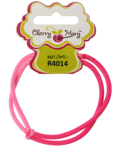 Резинка для волос Cherry Mary R4014 №01, розовая