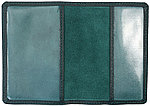 Обложка для паспорта OfficeSpace Naples 95*135 мм, зеленая