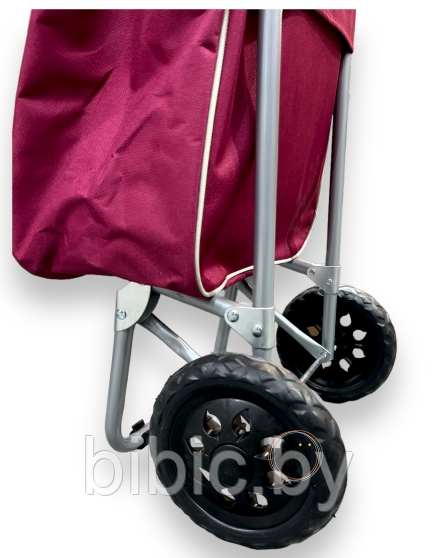 Ручная сумка тележка для покупок хозяйственная на колесиках с ручкой,TL7-2 тачка с сумкой с колесами дорожная - фото 3 - id-p224826409