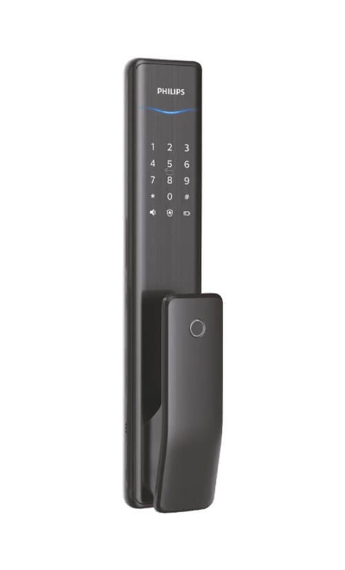 Электронный биометрический дверной замок Philips EasyKey Alpha, чёрный - фото 2 - id-p224825985