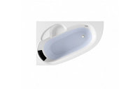 Акриловая ванна Lavinia Boho Bell Pro 370215PL / 150*100 см (левая; с мягким силиконовым подголовником арт.