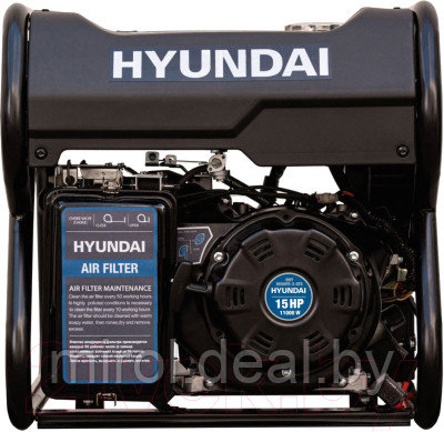 Бензиновый генератор Hyundai HHY9550FE-3-ATS - фото 6 - id-p224826745