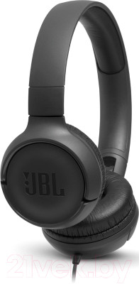 Наушники-гарнитура JBL Tune 500 / T500BLK - фото 6 - id-p224826827