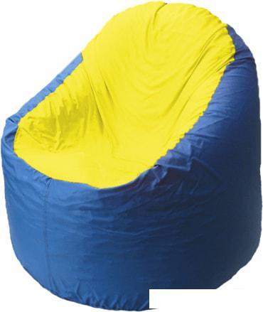 Кресло-мешок Flagman Браво B1.1-36 (оксфорд/дюспо, желтый/синий) - фото 1 - id-p224104366
