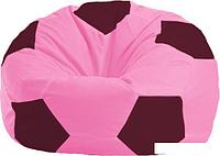 Кресло-мешок Flagman Мяч М1.1-203 (розовый/бордовый)